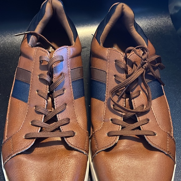 Aldo Brown and Blue Men's Sneakers - Picture 1 of 1